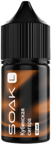 SOAK - Куба Сигара 30 мл 20 мг