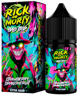 РИК и МОРТИ BAD TRIP - Земляника Драгонфрут 30 мл 20 мг (STRONG)