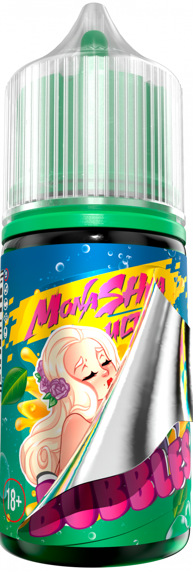 MonakaGLK BUBBLES - Спрайт 30 мл 20 мг