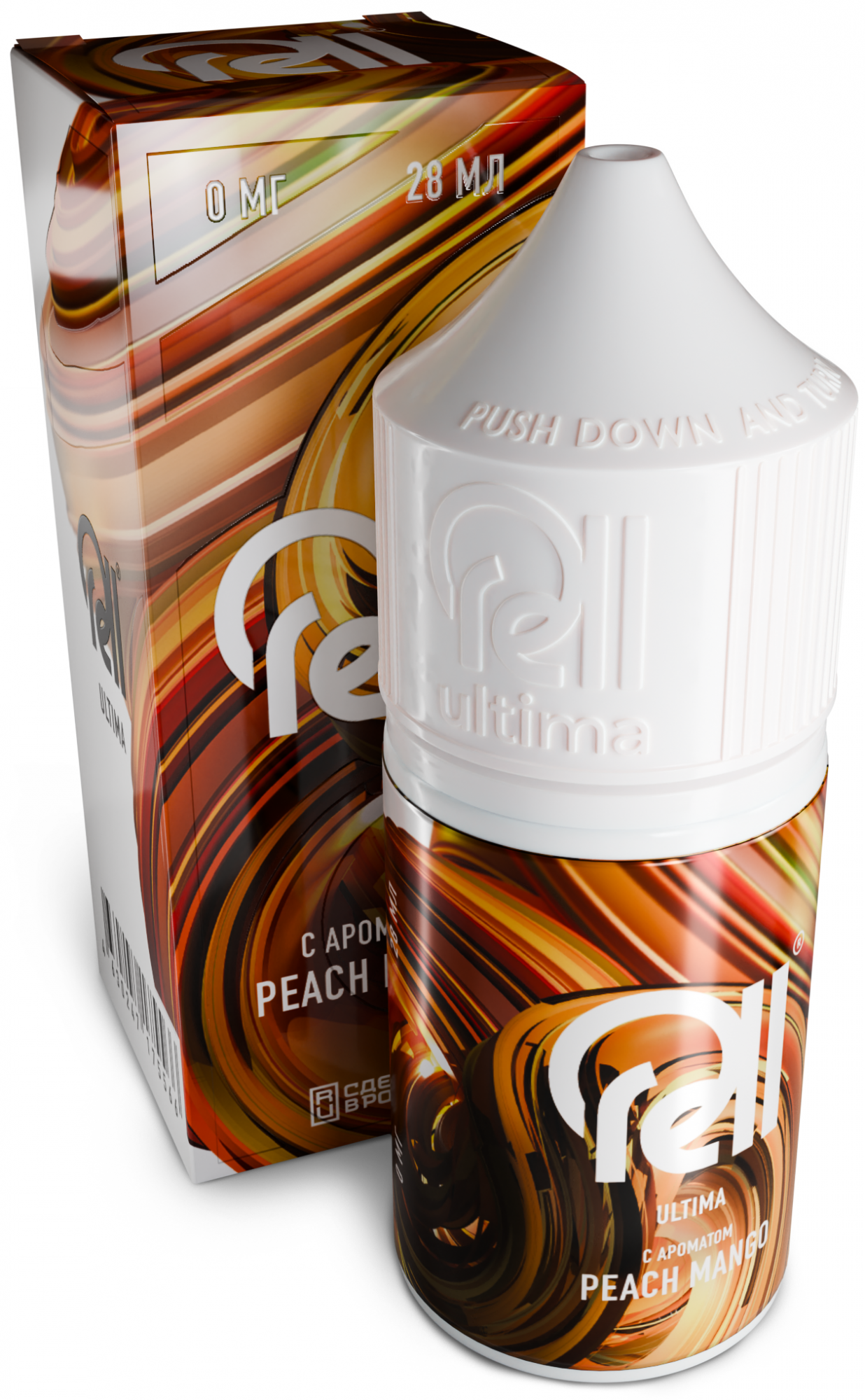 RELL ULTIMA - Персик Манго 28 мл 0 мг